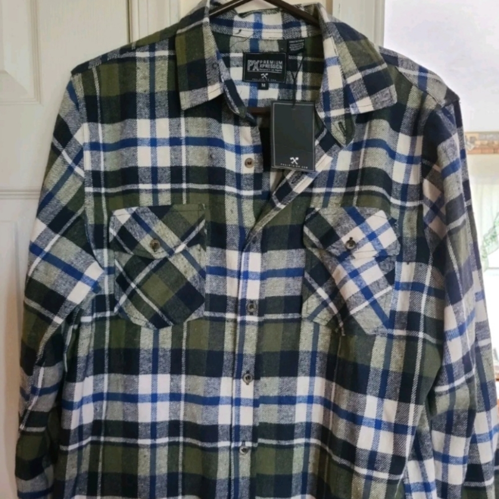 PX Premium Xpression size M men's button down shirt